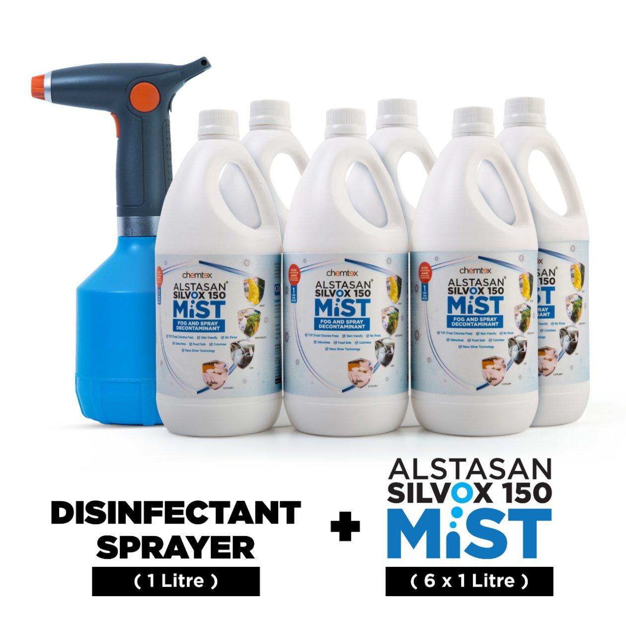 Spray Disinfectant for Virus, Nano Mist Sprayer for Disinfectant