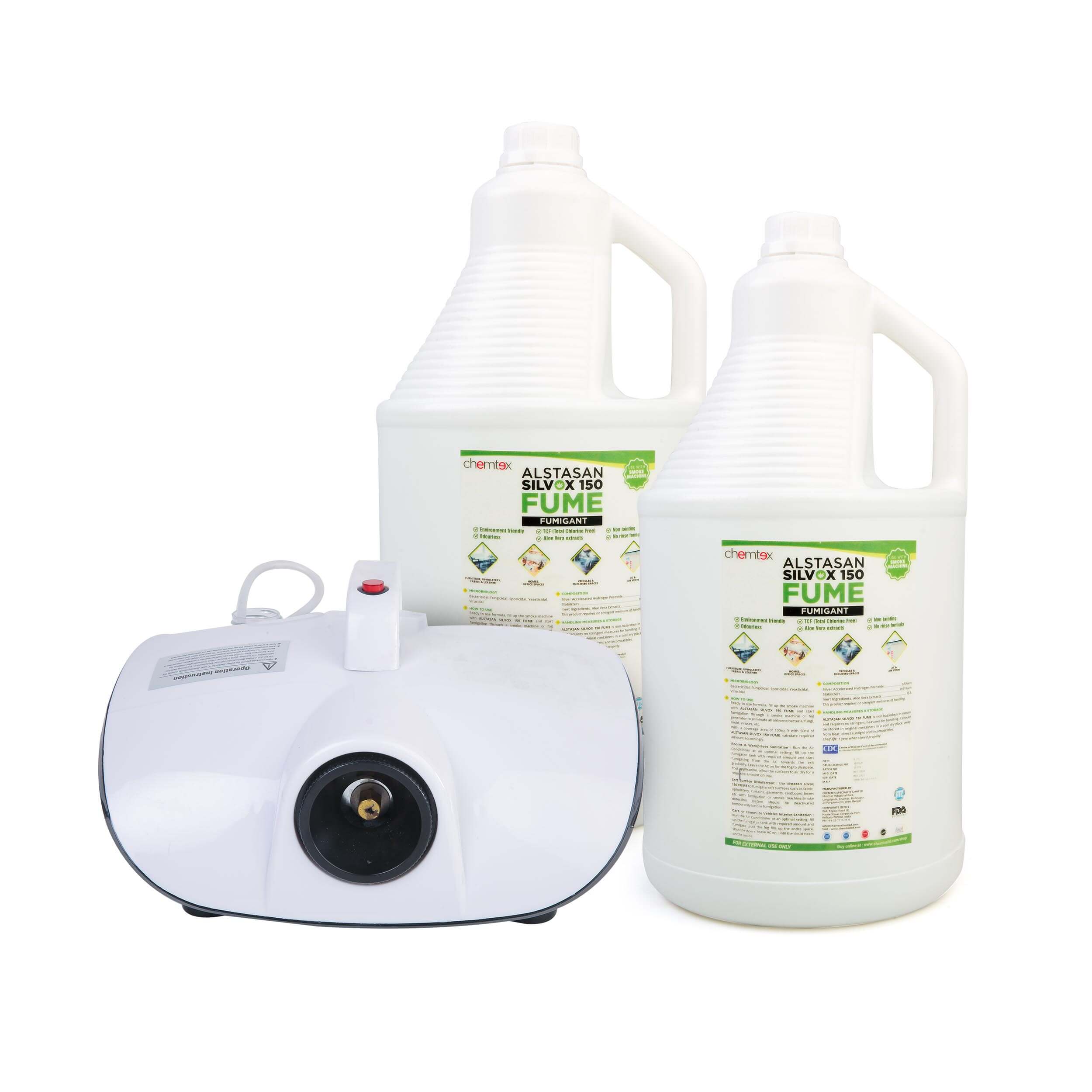 Air Sanitizer Liquid Alstasan Silvox 150 Fume Chemtex Kolkata