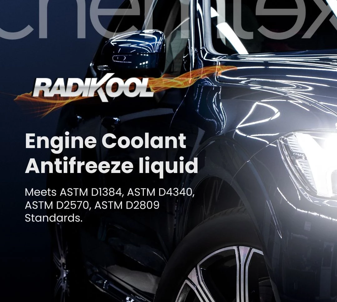 Engine Coolant Antifreeze Liquid | Chemicals Manufacturer | Radikool | Chemtex Speciality Limited